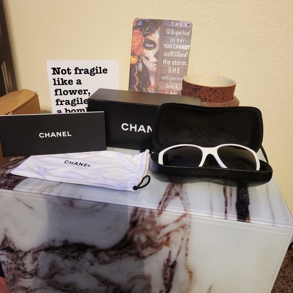 CHANEL Accessories - CHANEL Quilted Sunglasses 5199-Q